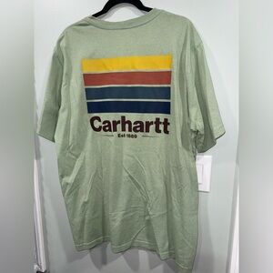Carhartt Men’s Sage Green Pocket T-Shirt